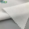 Garment Fabric Woven Hot Melt Glue Fusible Interlining Fabric Twill Weave Fusible Woven Interlining Interfacing with PA Coating