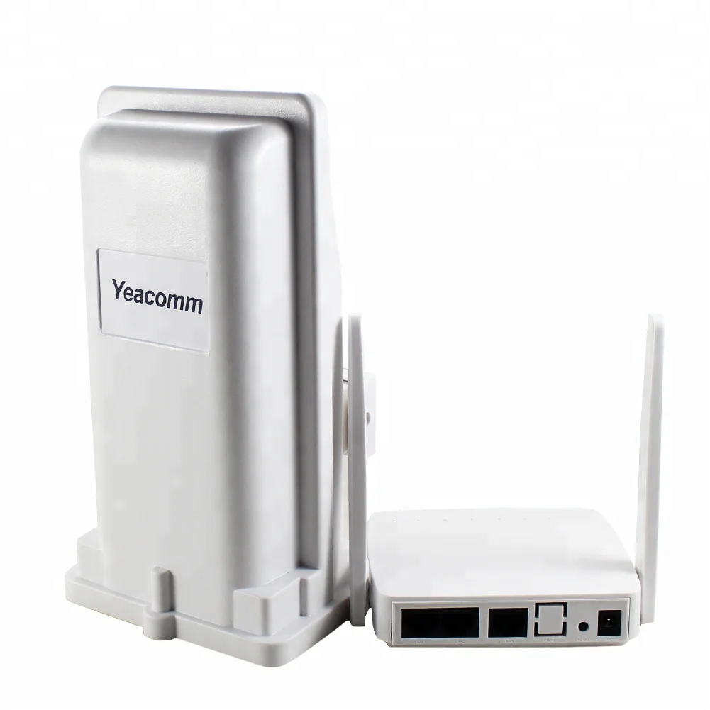 

Yeacomm YF-P11K LTE 4g outdoor wifi cpe kit with sim card slot, White