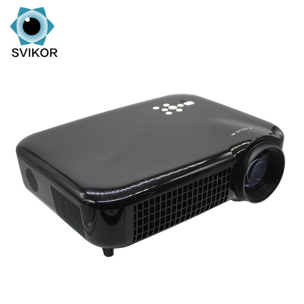 

Guangzhou Q6 Low Price 6000 Lumen LCD 1080P Home Projector Digital Projector LED Lamp 200W LED 6000 Lumens Manual 1.9-4.23m 720P, White/black