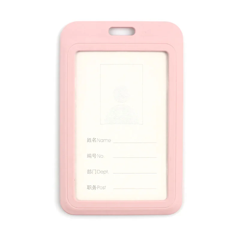 

Direct sale different colors PP id card holder for employee