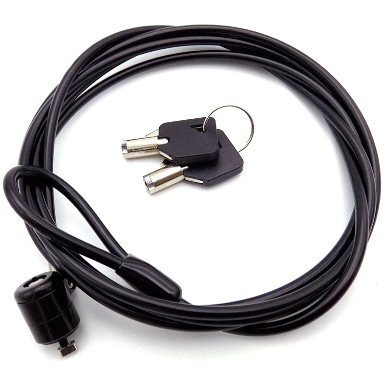 Security Black Pvc Coating Steel Wire Retractable Adjustable Small ...