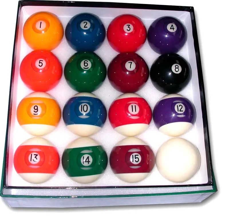 Deluxe Quality 21/4" Pool Ball Set In All Grades,Oem Buy