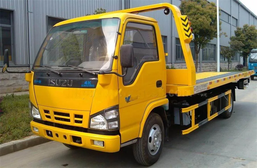 Japan Brand 600p 700p 4x2 Recovery Flatbed Wrecker Tow Truck New Rescue ...