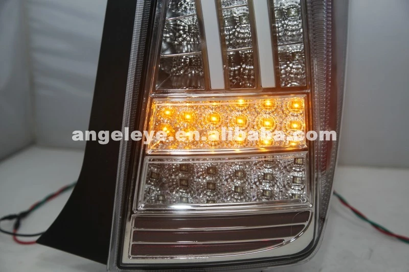 For Toyota Prius Led Tail Lamp 2009up Chrome Housing Clear Cover Jy Buy For Toyota Prius Tail