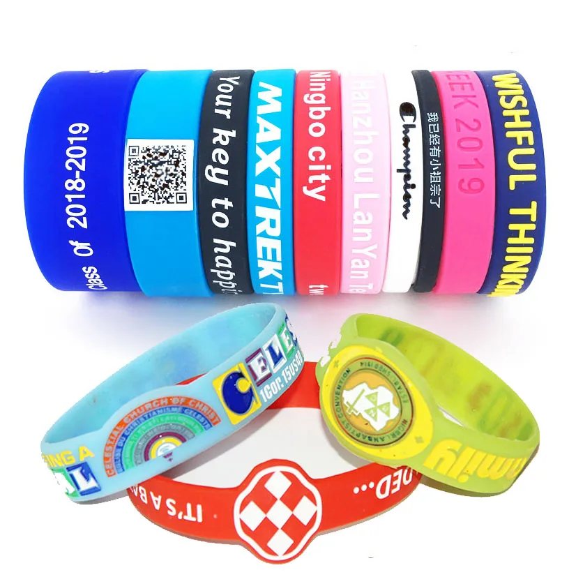 

cheap wholesale 2021 no minimum freely samples custom logo name braccialetto silicone bracelet