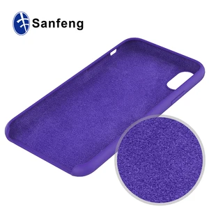 Matt Liquid Silicone Case iPhone X