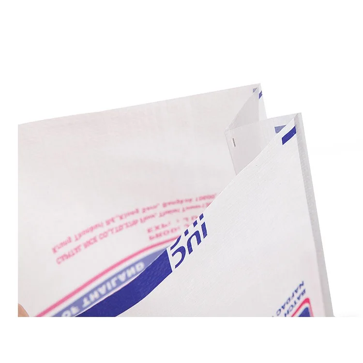 
PP plastic rice bag with handle for 5kg 10kg 25kg 50kg rice package 
