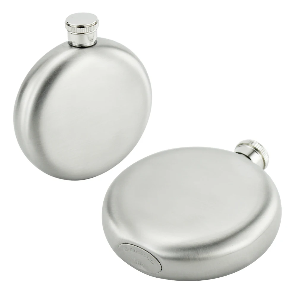 

Amazon Bestseller 2019 cheapest stainless steel pocket round hip flask, 2020 New Arrivals gift hip flask set, Customized