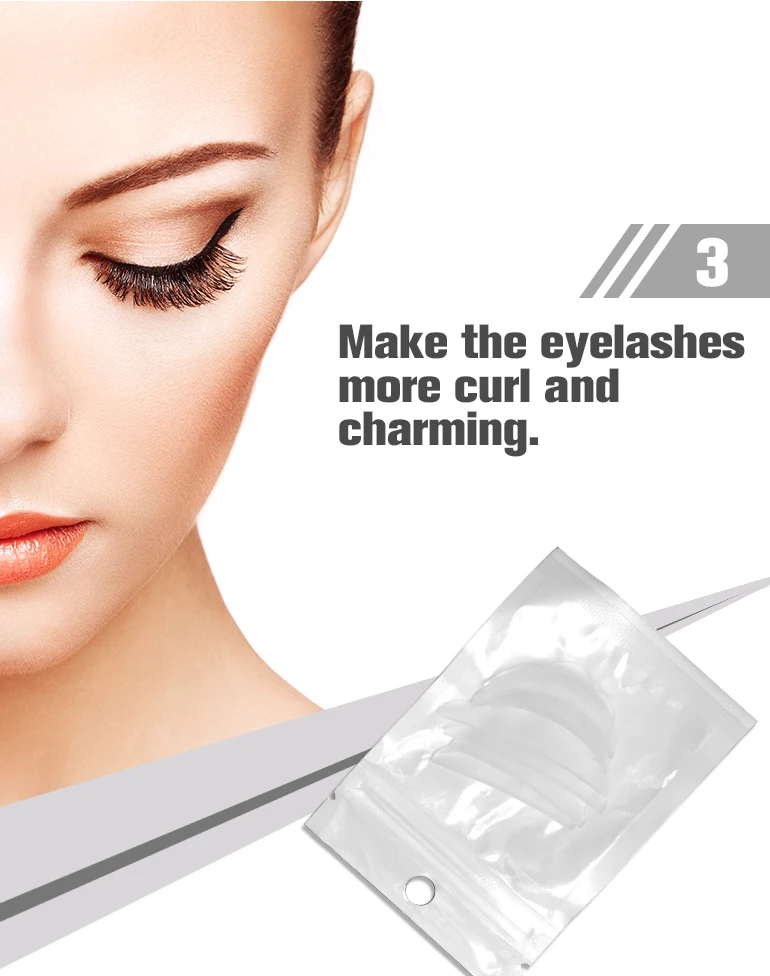 2023 Clear Lash Lift Perm Eye Pads Silicone Lash Pads 5 Pairs Buy