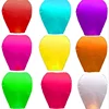 2017 new design no fire 3 color luminary sky lantern