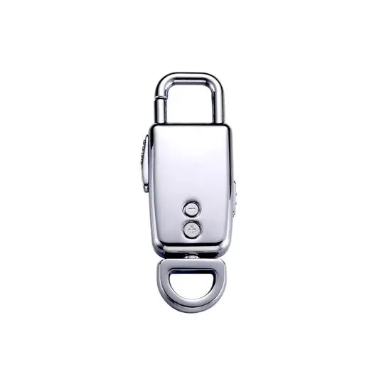 

USB Digital 8GB Keychain Audio Spy Mini Voice Recorder Voice Activated Listening Brand New, Black/silver