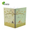 Sublimation DIY printing fabric covered school notebook