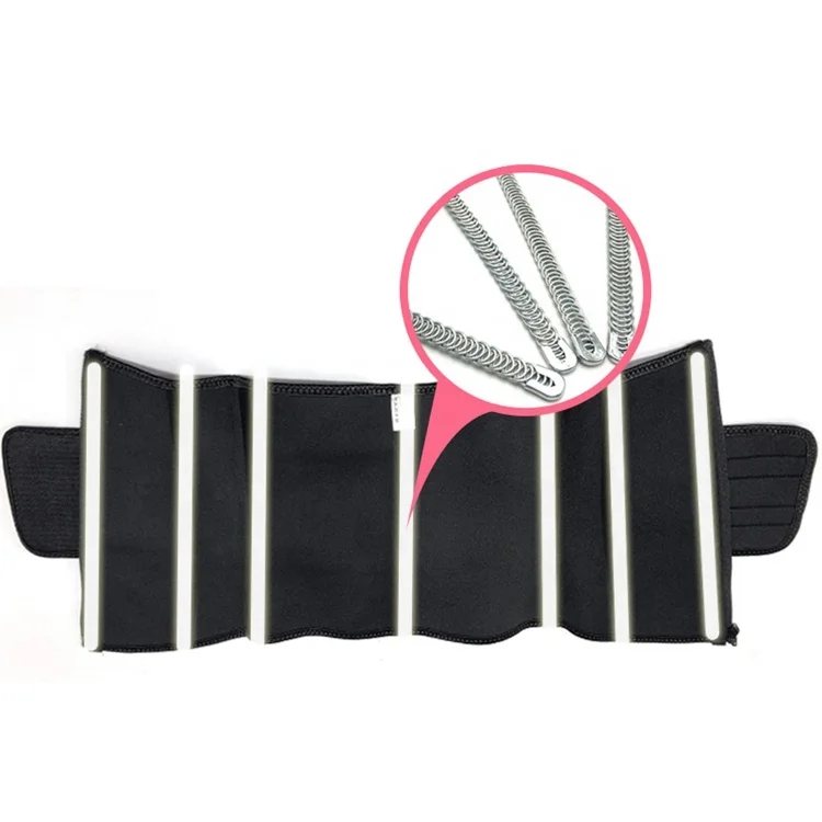 

New product neoprene women waist trainer belt waist training corsets for sauna or yoga Y-1096, Black, purple