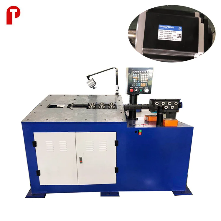 
Universal christmas decoration ornament gift used 8mm 2d 3d automatic cnc metal steel wire bending forming machine price 