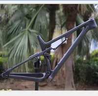 

2019 superlight full suspension carbon mountain bike frame with bottom bracket