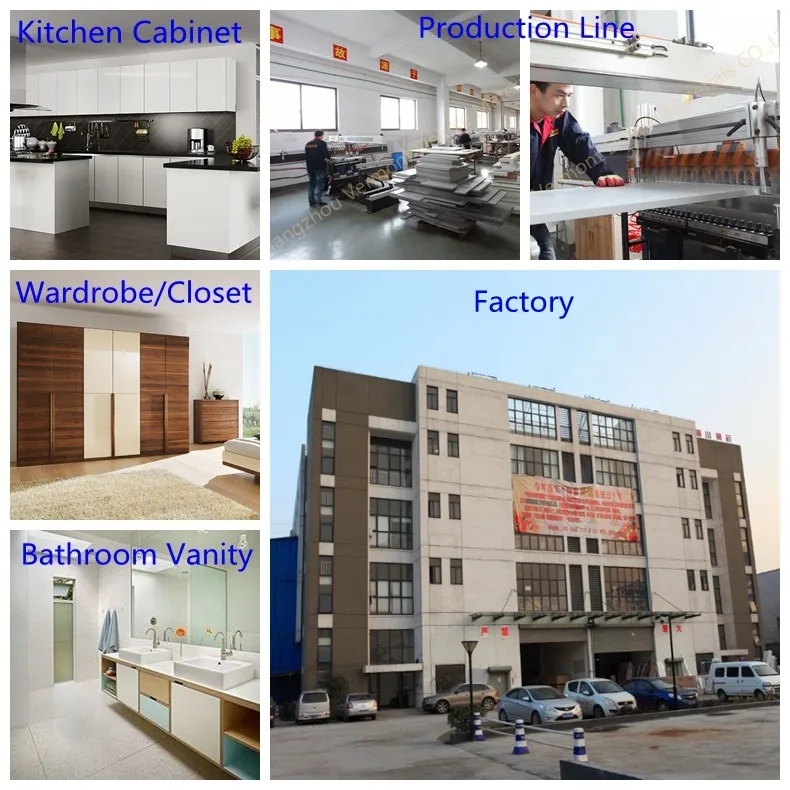 2018 China 15 Años De Experiencia Project Supplier Gabinetes De Cocina