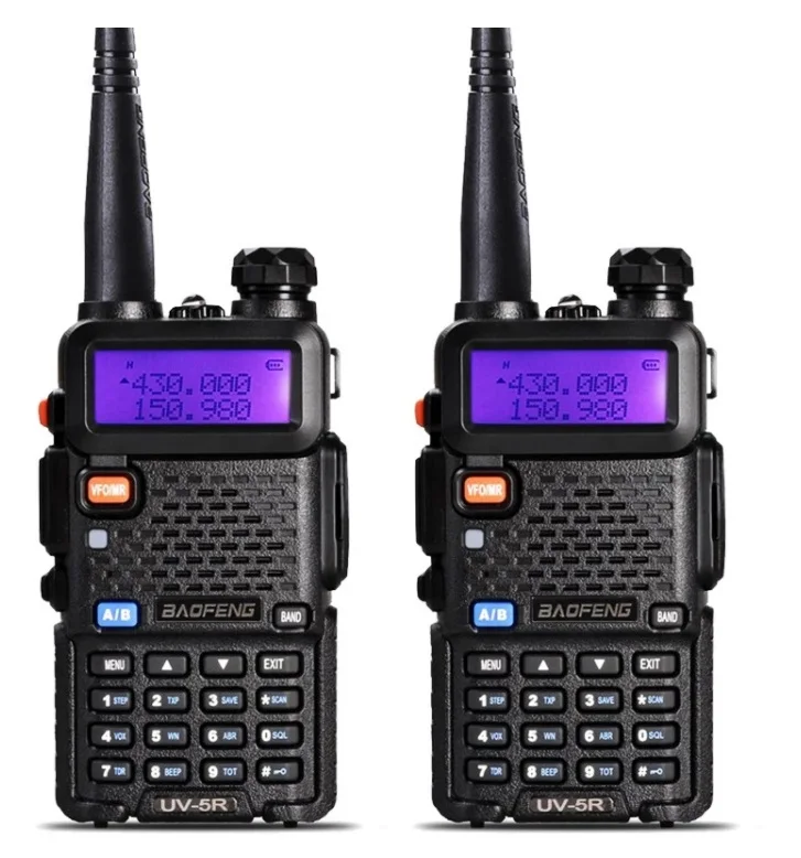 

Wholesale Baofeng dual band Walkie Talkie 128channels Bf-UV5r UV-5r radio, Black