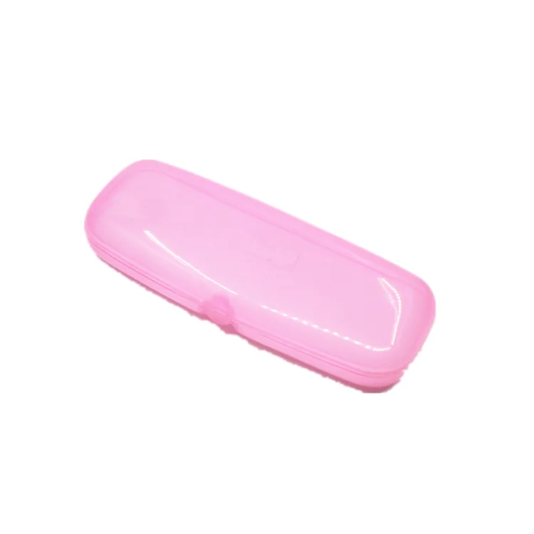 

LOW MOQ Cheap Price Clear plastic customized plastic glasses case