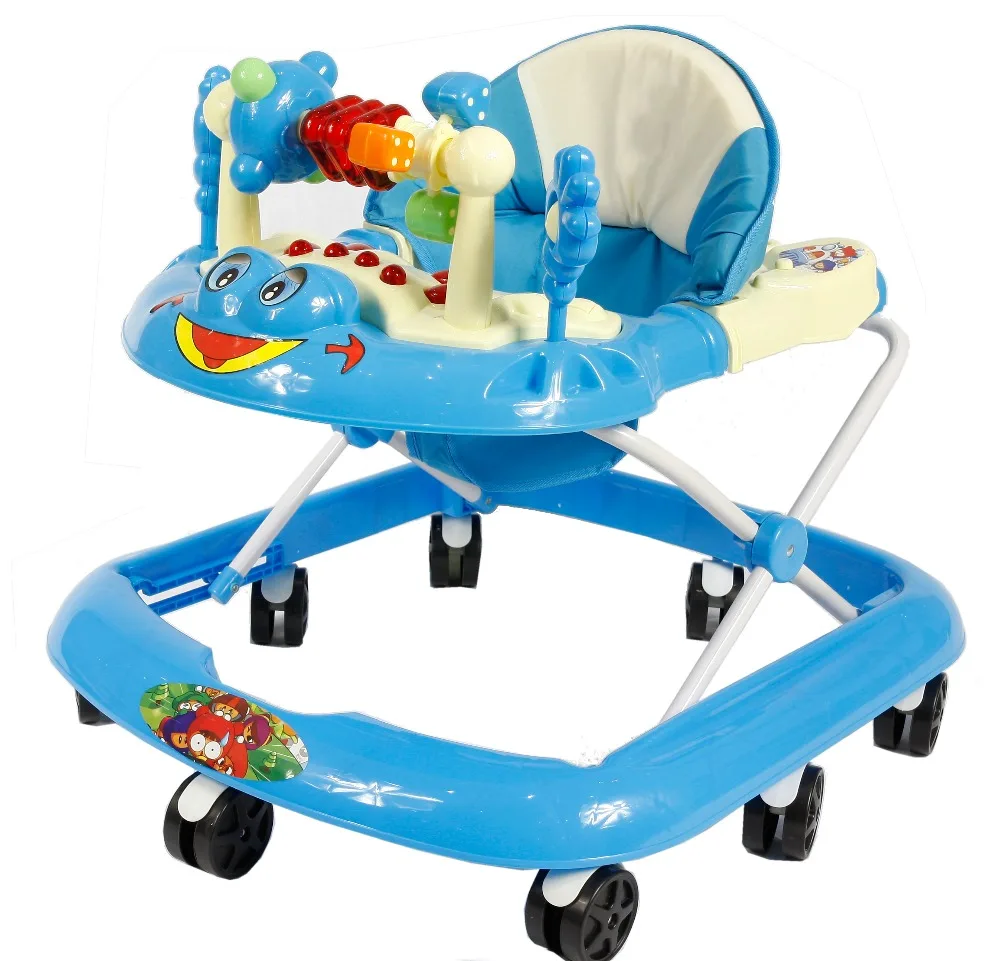 Plastic Music Cartoon Baby Walker Simple Baby Walkers 2019 Model Baby ...