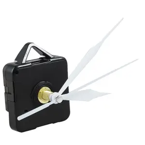 Image of High Quality New White Hands Quartz Black Wall Clock Movement Mechanism