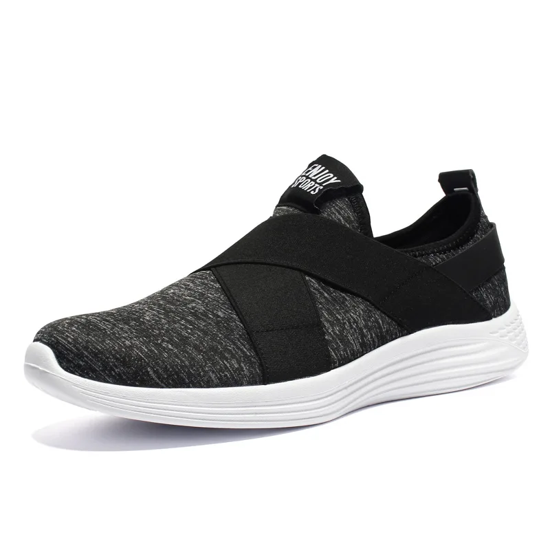 

prevent slippery wear-resisting heel protection casual sport shoes men mesh sneakers, Customized