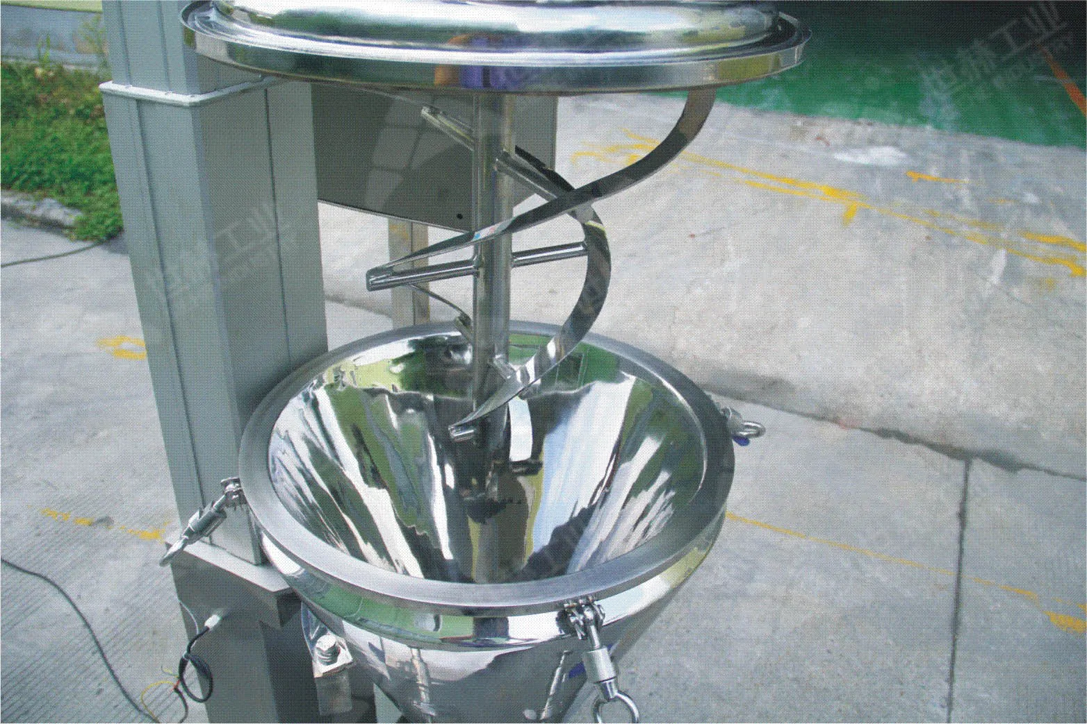 机械设备  混合设备实验室色带混合器 svzl-40 实验室垂直带式搅拌机