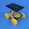 Handmade educational rechargeable DIY toy maker solar car