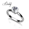 Destiny jewellery fashion rings wholesale 18K white gold plated ring made with crystal from swarovski