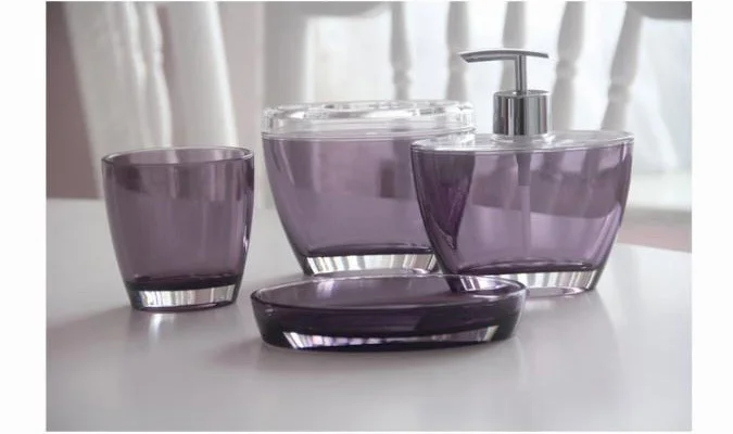 Acrylic Bathroom Set 4pcs In One White Bath White Bath Set Bathroom