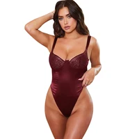 

Erotic Babydoll Femme Satin Lace Women Sexy Lingerie
