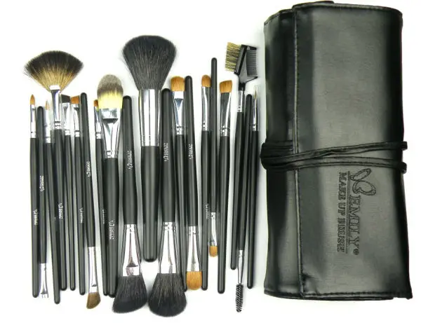 Emily Brand Makeup Brush Set 20pcs Best High Quality Natural Goat