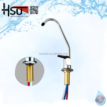 Modern Brass Vented Stainless Steel Faucet For Ro System Kitchen