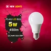Alibaba China hot new products for 2015 A60 5w e27 plastic led light spare parts