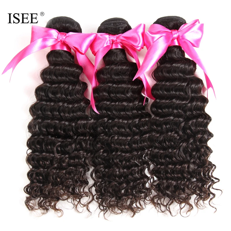 

Isee High Quality 8A Grade Brazilian Deep Wave Hair