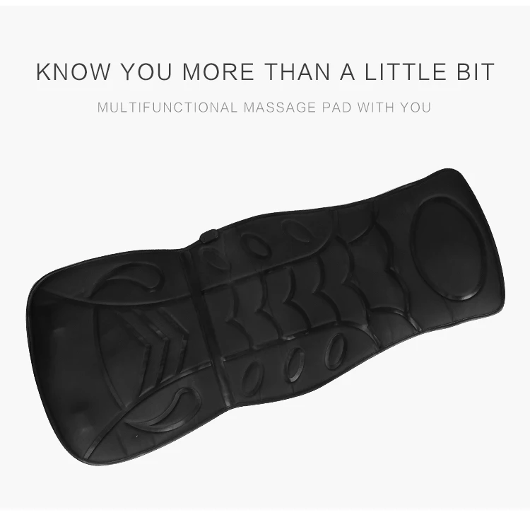 Wholesale Black Shiatsu Electric Massage Car Seat Car Massage Cushion