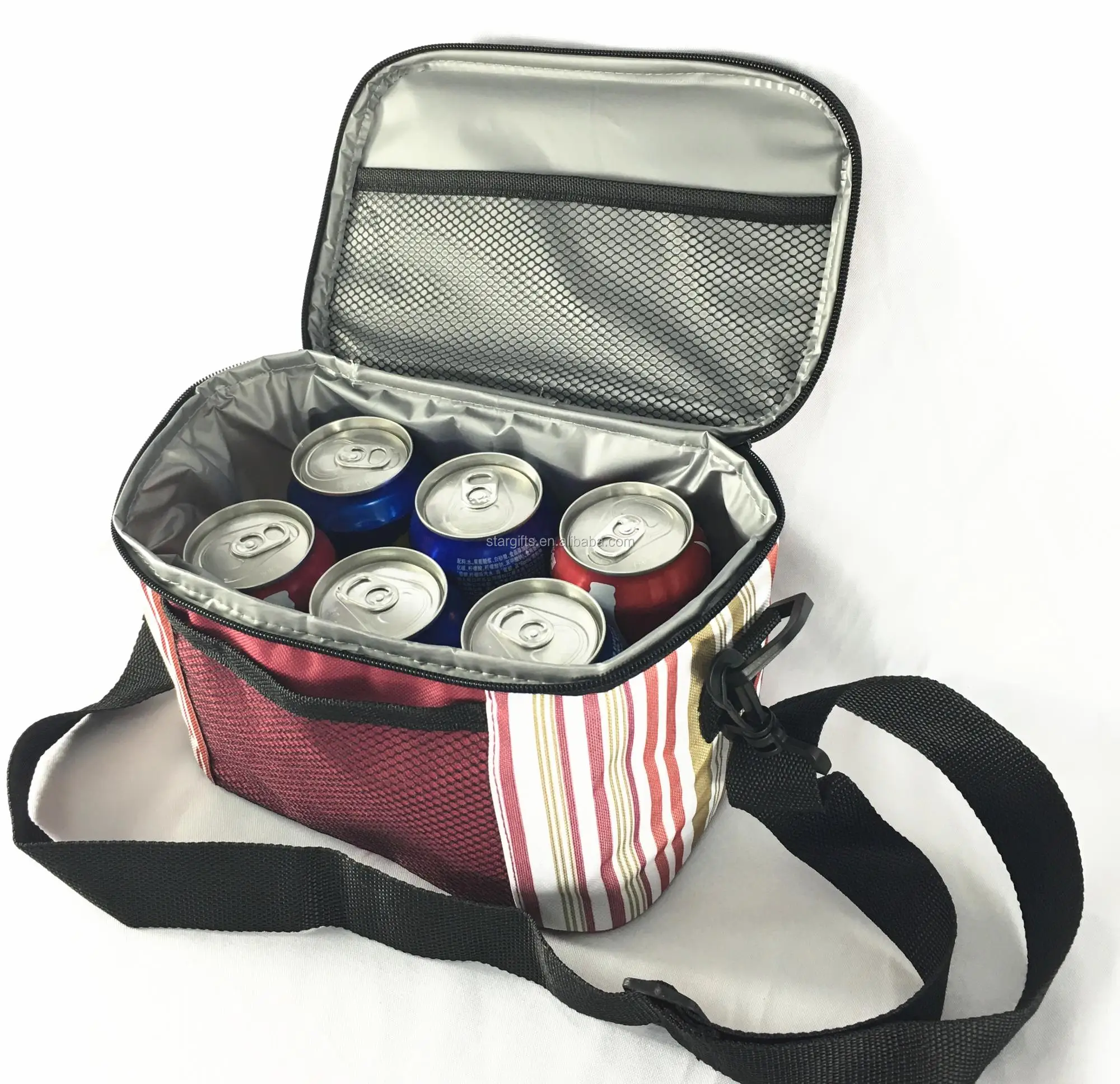 6 pack insulated cooler bag