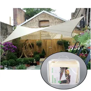 Image of Factory Wholesale Polyester Outdoor Shade Canvas 3x4m Waterproof Sunshade Sail for Garden