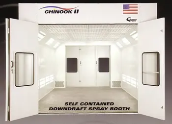 The Chinook Ii Mid Line Style Pit Less Downdraft Booth Room Buy Spray Booth Product On Alibaba Com