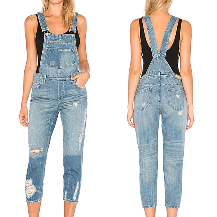 denim skinny dungarees