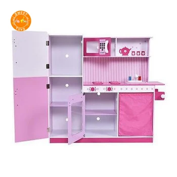 kids pink play kitchen