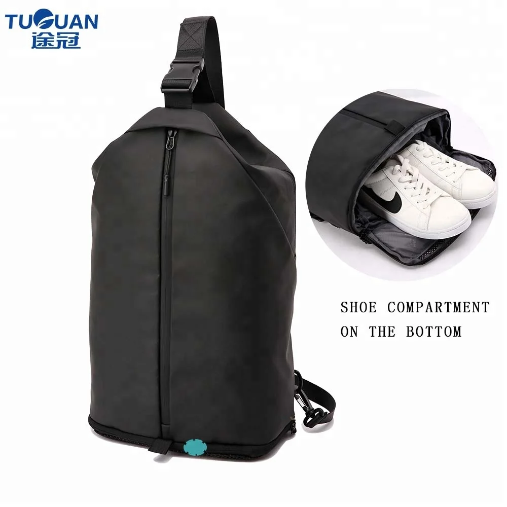 Foldable Rucksack Sports Fitness Laptop Backpack With Shoes Compartment