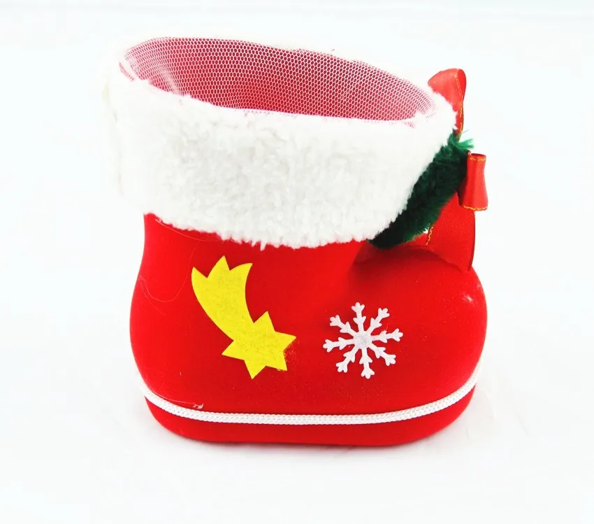 Cute Christmas Candy Boots With Three Sizes For Your Reference Soft ...