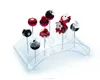 China suppliers Sweetly Does It 29 cm Acrylic Cake Pop Stand with Transparent lid