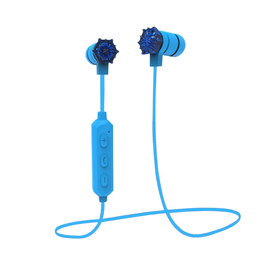 

Free sample custom logo stereo running sport handfree neckband bluetooth earbuds wireless earphone for mobile phone