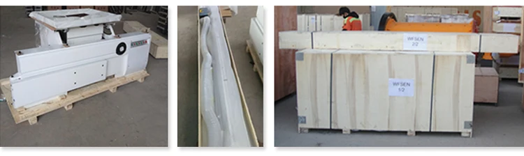 wood cutting sliding table panel saw machinery