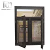 OEM service double or single glazed aluminium casement windows price list
