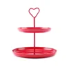 Cake Stand 2 Tier Tea cake stand Tower Fruit Dessert Tray Cupcake Party Pastry Serving Platter Food Display Stands