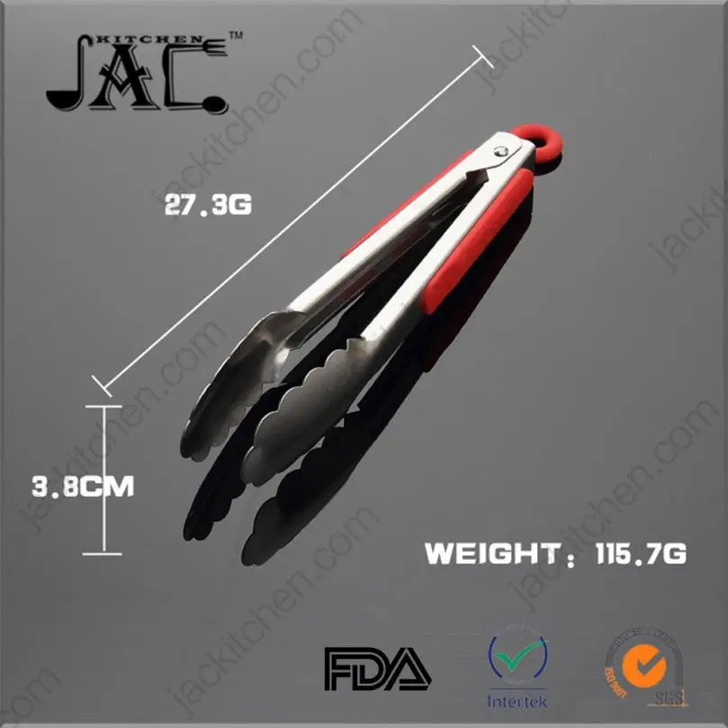 2017 Newest Gadgets Stainless Steel Tong Nylon