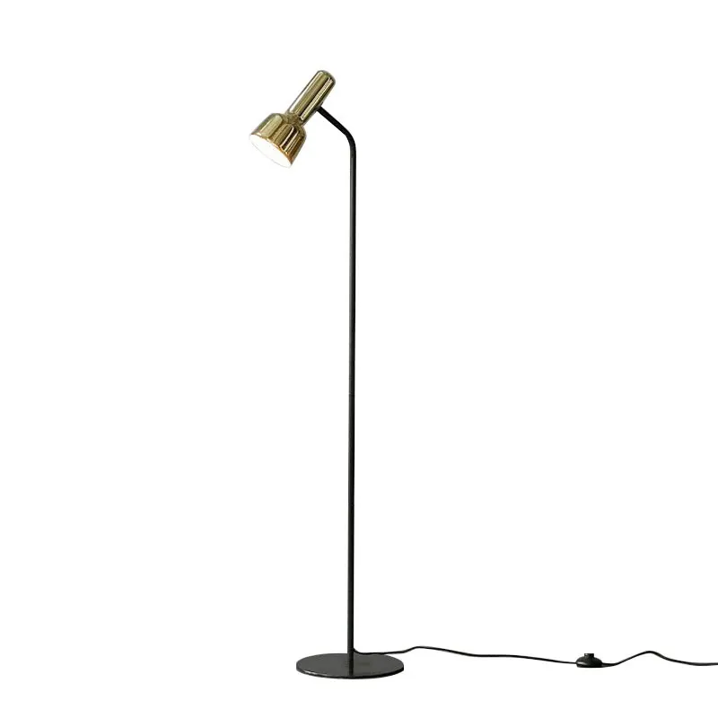 Danish design Nordic modern spotlight simple living room metal iron study led office floor lamp
