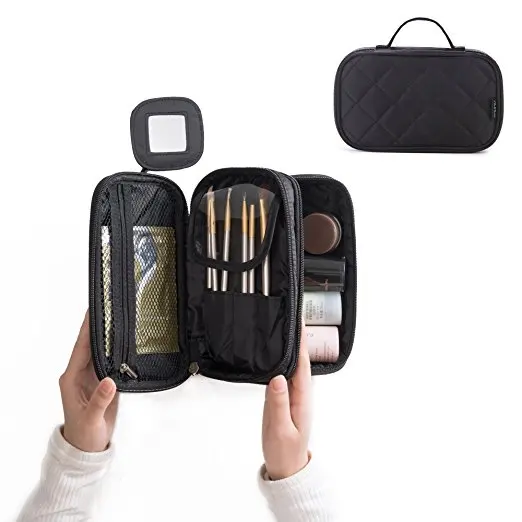 makeup bag with mirror